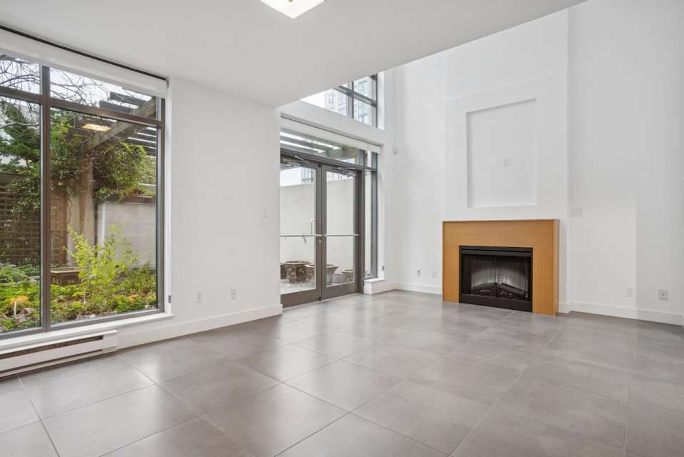 Unfurnished Unique 2-Level Loft with Private Patio